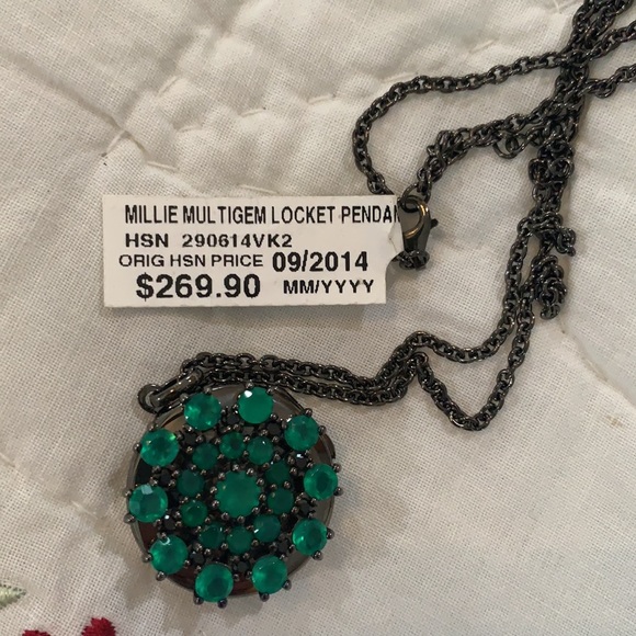 HSN MILLIE MULTI-GEM NECKLACE - Picture 5 of 7